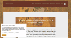 Desktop Screenshot of gustavklimt.fineart24.pl